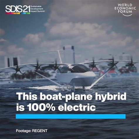 This Boat Plane Hybrid Is 100 Electric World Economic Forum