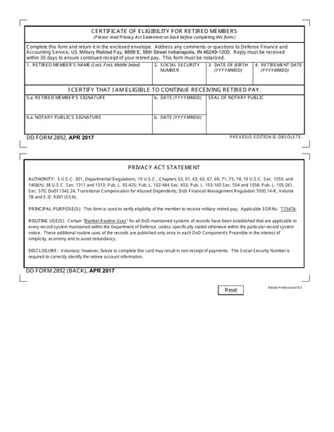 Dd Form 1a Commissioning Certificate