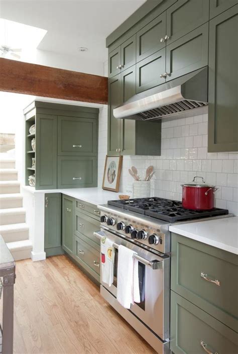 Interior style for olive kitchen. A Fresh Paint Color We Love For The Kitchen (So, NO, It's ...