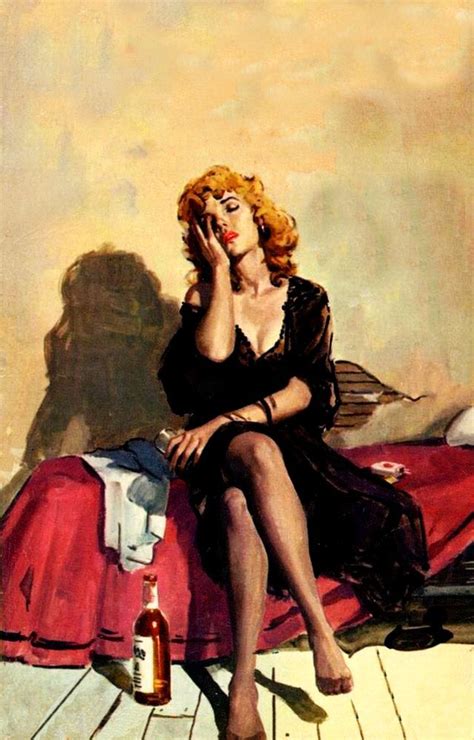 Tormented Woman Pulp Fiction Art Pulp Art Vintage Pinup Vintage Art