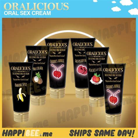 Oralicious Oral Sex Arousal Gel Personal Lubricant Flavored Edible Water Lube Ebay