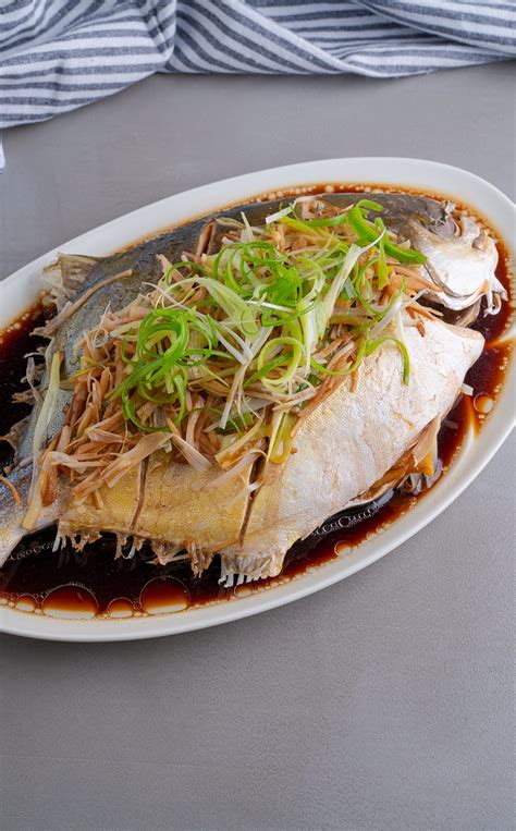 Steamed Fish With Soy Ginger Sauce Simpol