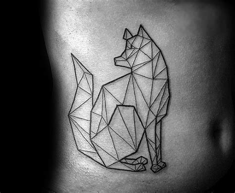 Wolf Abstract Simple Tattoo Abstract Simple Tattoos Simple Tattoos