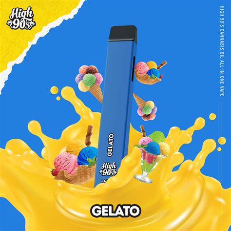 High 90s High 90s Gelato 1g Disposable Vape Weedmaps