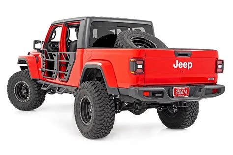 Rough Country 10619 Front And Rear Steel Tube Doors For 18 22 Jeep