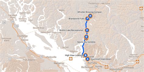 A Perfect Day On Highway 99 Sea To Sky Highway Attractions Itinerary