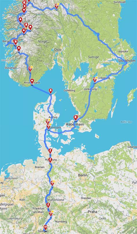 Norwegen Schweden Dänemark 5000km Roadtrip Reiseberichte Tff