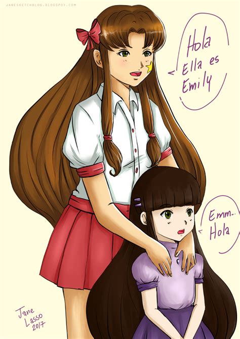 Dibujos Y Sketches De Jane Lasso Melody Y Emily