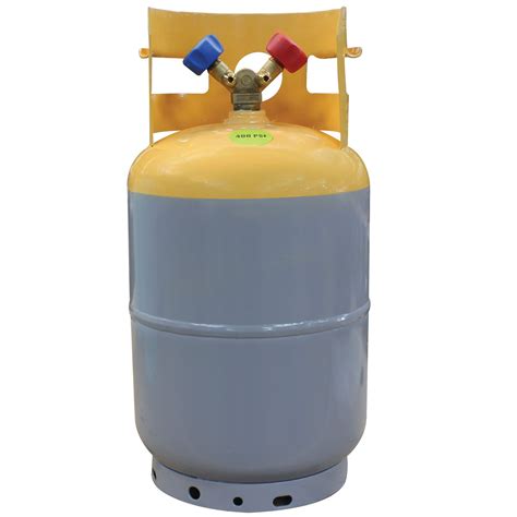 30 Lb Refrigerant Recovery Tank With Float Switch And 14” Fl M 716