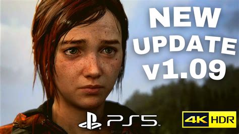 The Last Of Us 2 New Update 109 Part 1 Ellie Intro Ps5 4k Hdr