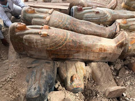 Egypt Reveals Details Of 30 Ancient Coffins Found In Luxor Bloomberg