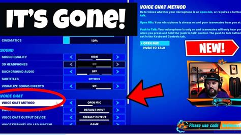 Fortnite How To Turn Voice Chat On It Changed Youtube