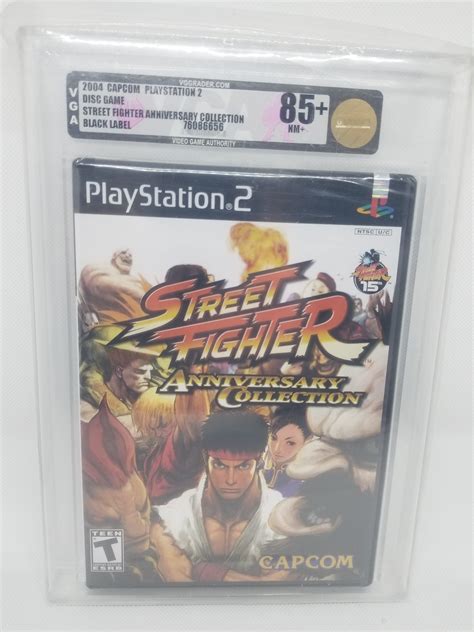 Street Fighter Anniversary Collection Playstation Ps Vga Street Fighter Street