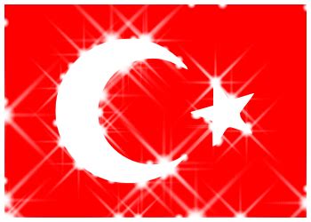 The Web KING Turkish flag animated Güzel Türk Bayrağı