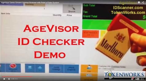 Agevisor Demo Drivers License Scanner With Point Of Sale System Youtube