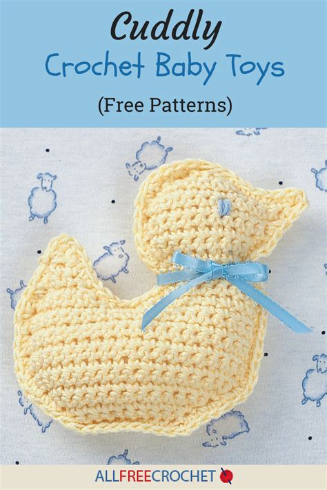 18 Cuddly Crochet Baby Toys Free Patterns