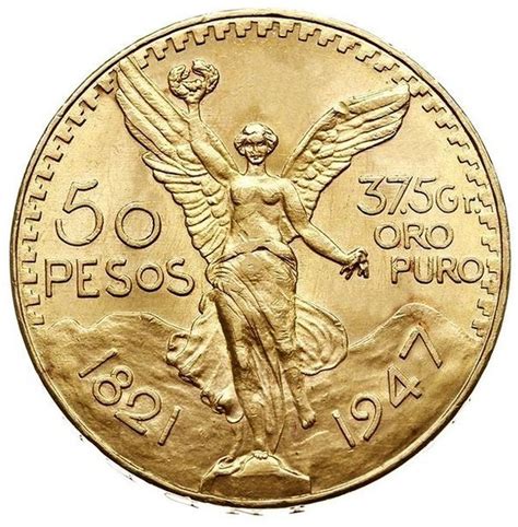złota moneta 50 Pesos Meksyk (24h) | Złoto \ MONETY HISTORYCZNE | 8 896 ...