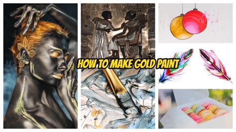 How To Make Gold Paint Make Shiny Golden Color For Any Purposes