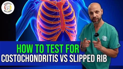 How To Test For Costochondritis Vs Slipped Rib Youtube