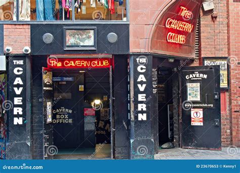 The Cavern Club In Mathew St Liverpool Uk Editorial Stock Photo