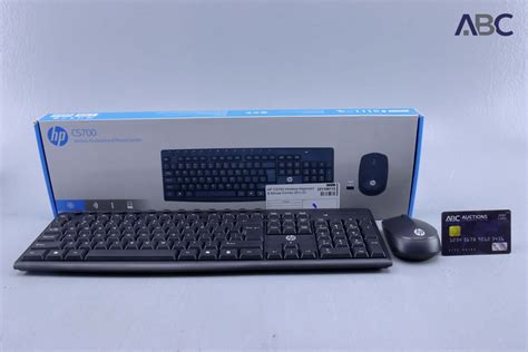 Hp Cs700 Wireless Keyboard And Mouse Combo 5v 2