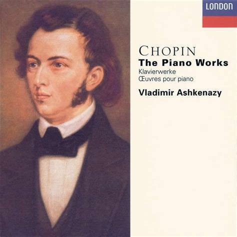 The Piano Works Vladimir Ashkenazy By Chopin Frédéric Cd Box With
