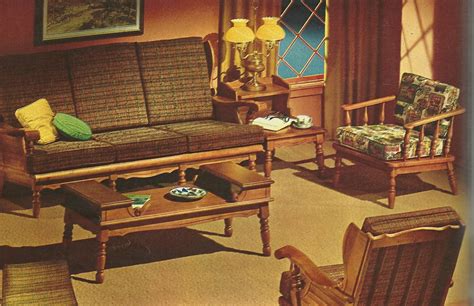 Vintage Home Decorating 1960s Living Room Furniture Living Room Sets