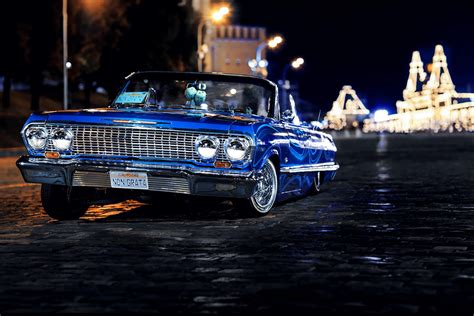 1 1963 Chevrolet Impala Hd Wallpapers Background Images Wallpaper Abyss