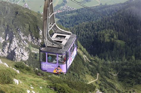 Bild Alpspitzbahn Zu Aussichtsplattform Alpspix In Garmisch Partenkirchen