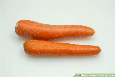How To Make A Carrot Recorder 15 Steps With Pictures Wikihow Fun
