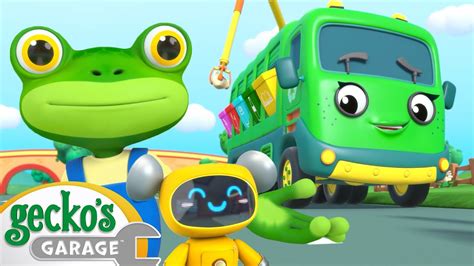 Gecko's Garage - Garbage Truck Treasure Hunt | +more Cartoons For Kids