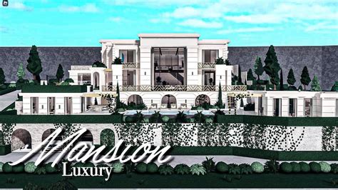 Bloxburg Mansion Luxury Part1 2 Welcome To Bloxburg 1M Speedbuild