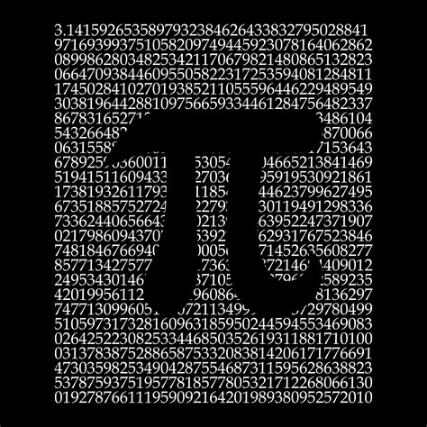 1000 Digits Of Pi T-Shirts, Hoodie Jackets, Tank Tops, and V-Necks