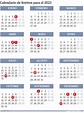 El calendario laboral del 2023 tendrá 12 festivos, 9 comunes a todo el país