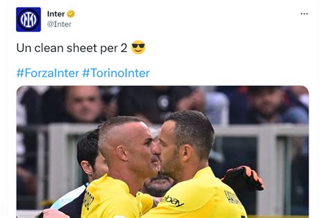 Torino Inter Reaction Social Handa E Cordaz Doppio Clean Sheet