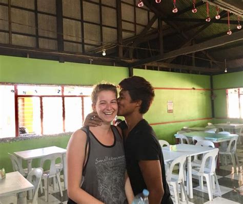 Sweet Caucasian Lady And Native Filipino Surfer Couple Intrigues Netizens