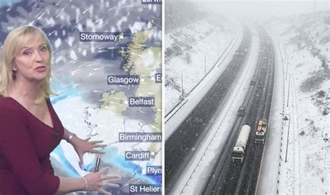 Bbc Weather Forecast Uk To Be Hit By Huge Band Of Snow On Friday