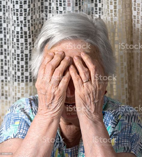 Old Sad Woman Stock Photo Download Image Now Adult Consoling