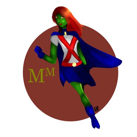 Miss Martian By Mineanine On Deviantart