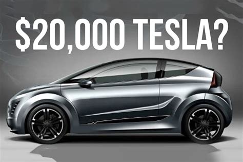 Tesla 20000 Compact Electric Car Is Coming Soon