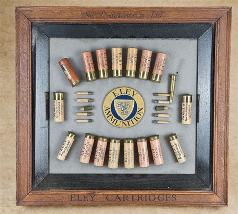 Original Eley Cartridge Board Advertiser Measuring Approx 16 H By 17