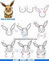 Learn How to Draw Eevee from Pokemon (and Pokemon Go) with Simple Steps ...