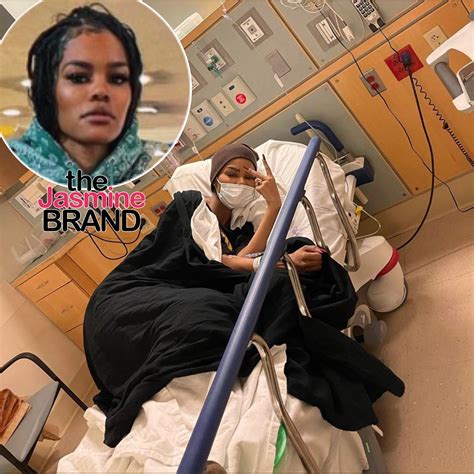 Teyana Taylor Shares Photo In Hospital Bed Says Her Body Gave Out And Shut Down Thejasminebrand