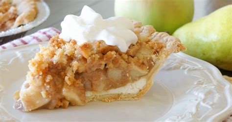 Apple Pear Crumble Pie Recipe Cooking With Libby