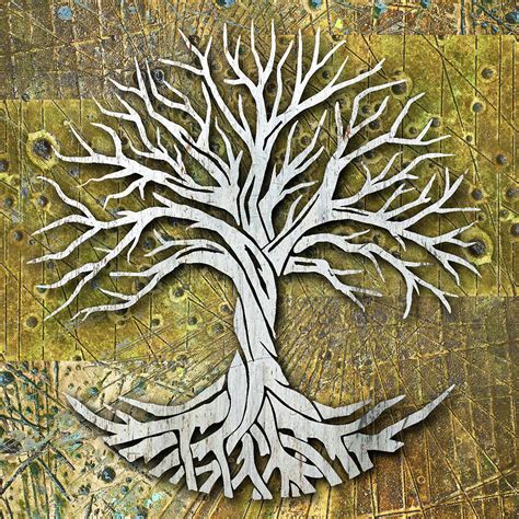 Yggdrasil Celtic Tree Of Life Norse Mythology Painting By Tony Rubino