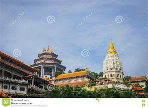 Kek Lok Si Temple In George Town Penang Malaysia Editorial Photo