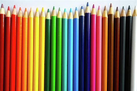 Rainbow Colored Pencils By Blink Images Ubicaciondepersonascdmxgobmx