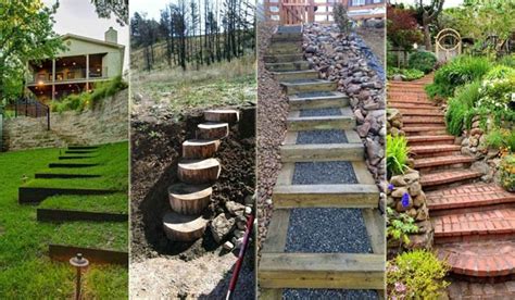 The Best 23 Diy Ideas To Make Garden Stairs And Steps