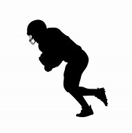 Image result for Football Player Silhouette