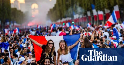 France Celebrates World Cup Victory In Pictures Football The Guardian